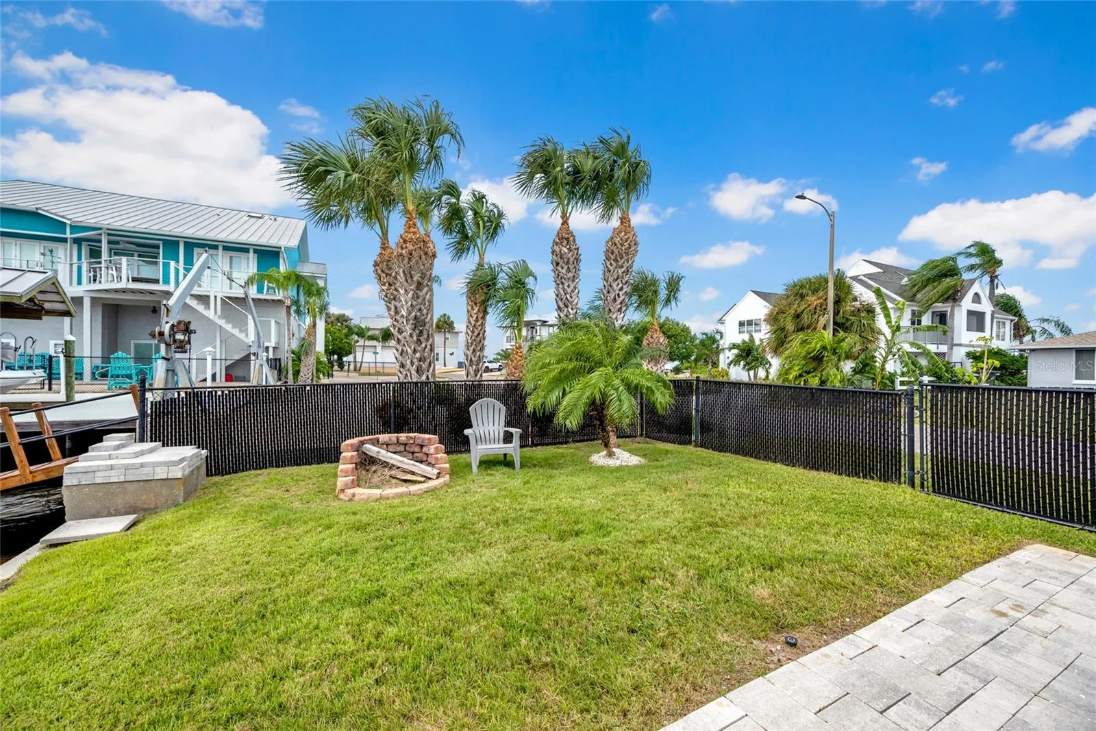 Firepit Area beyond Pool