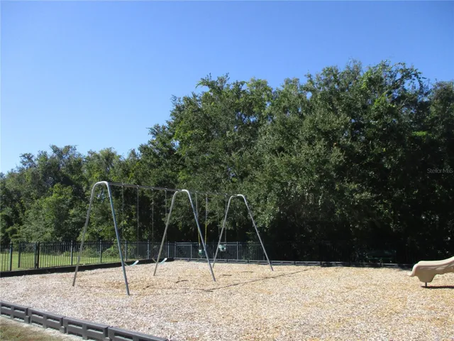 Swings in Community Playground