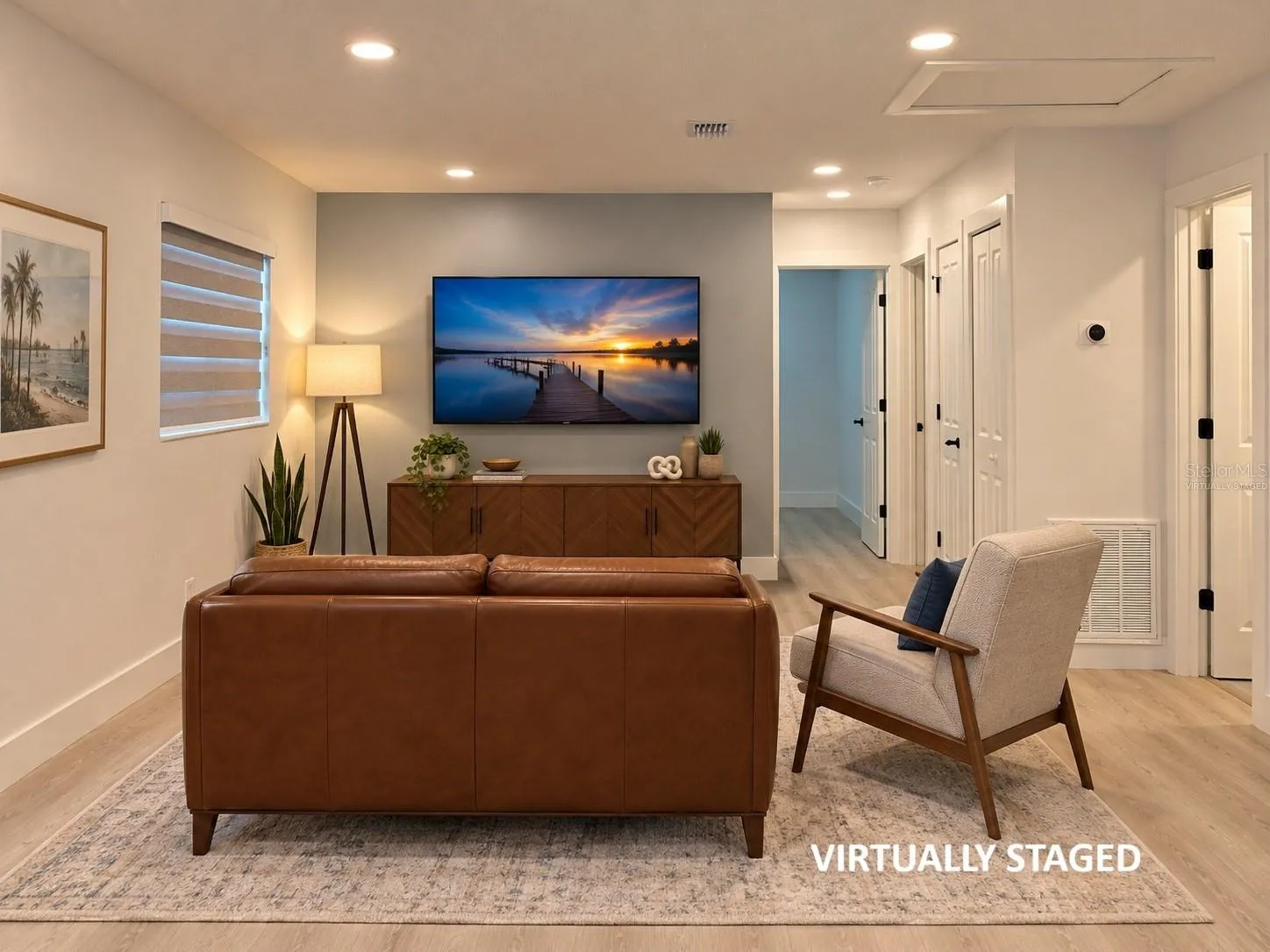 Living Area (Virtually Staged)
