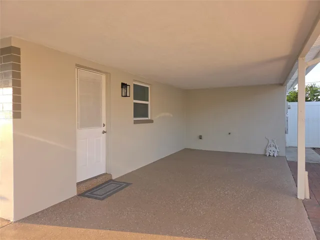 One Car Carport