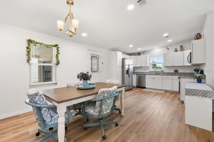 Dining area