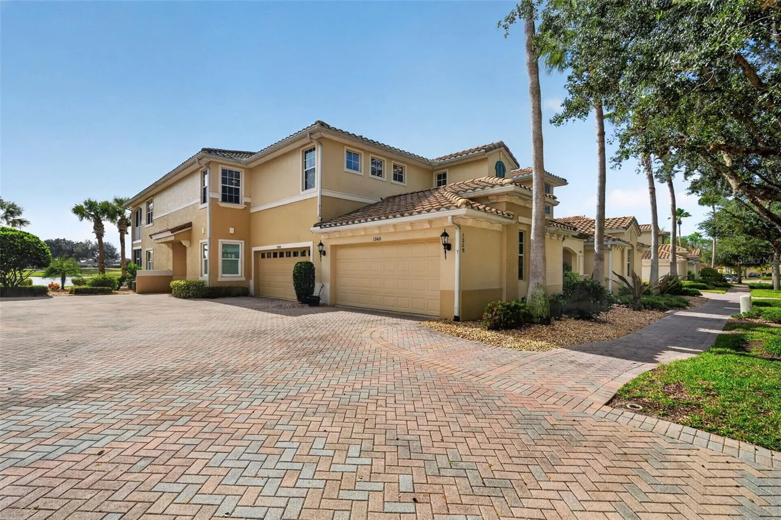 2-car garage with spacious driveway