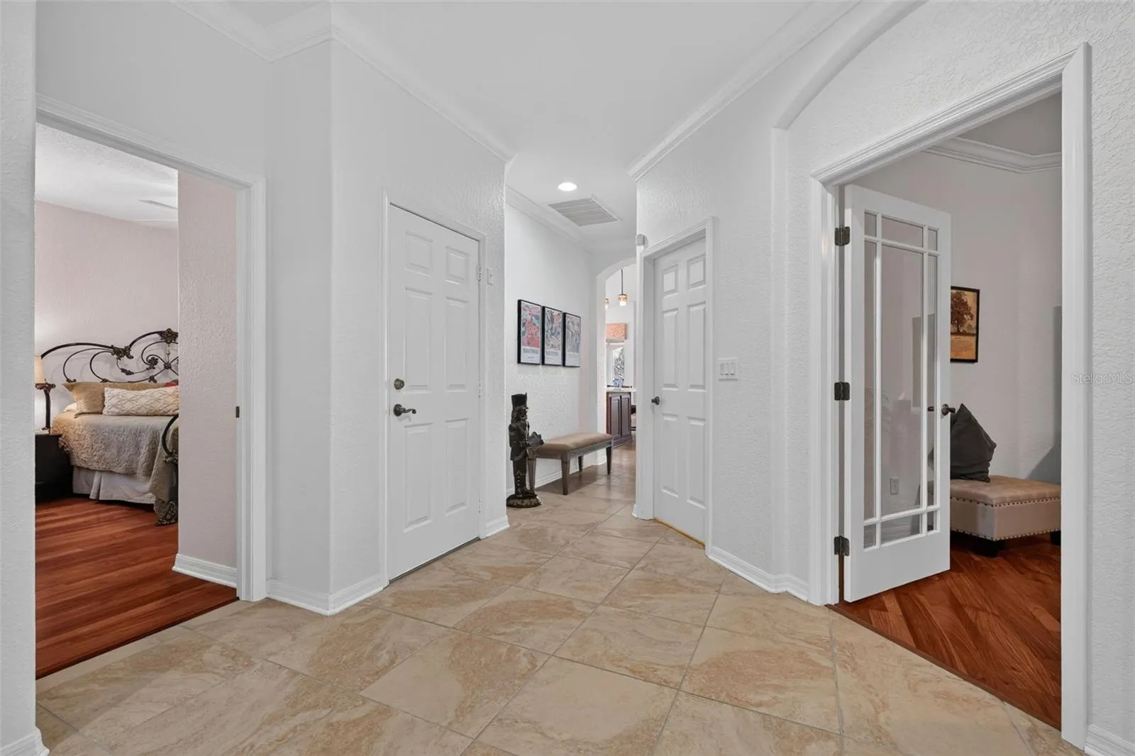 Hallway to secondary bedrooms