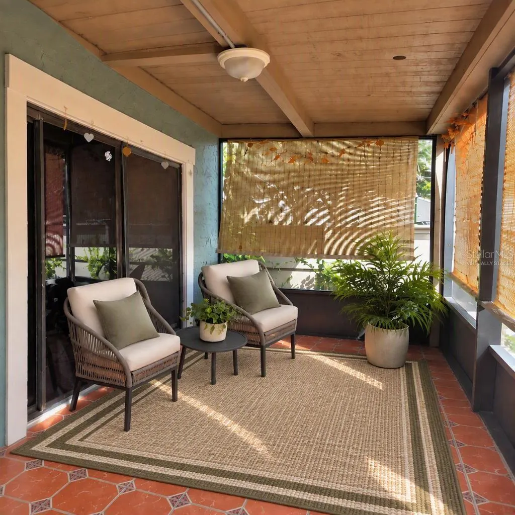Virtually Staged Patio