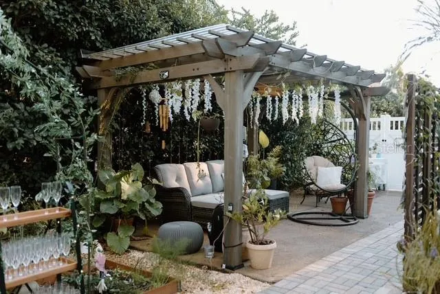 Gazebo backyard