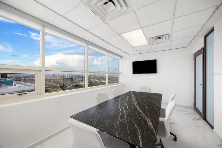 Conference Room with Panoramic City Views