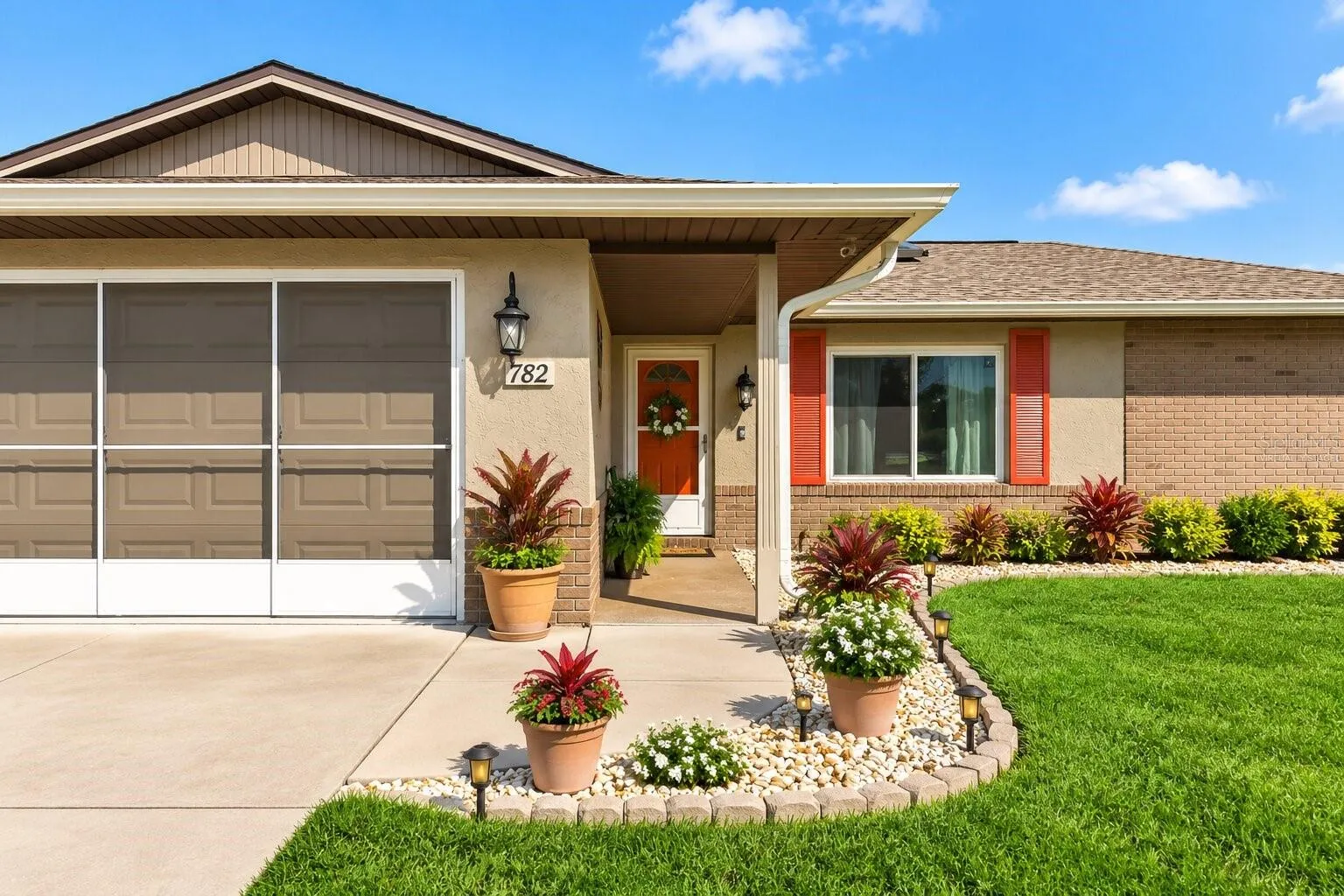 Virtually Staged Front Door