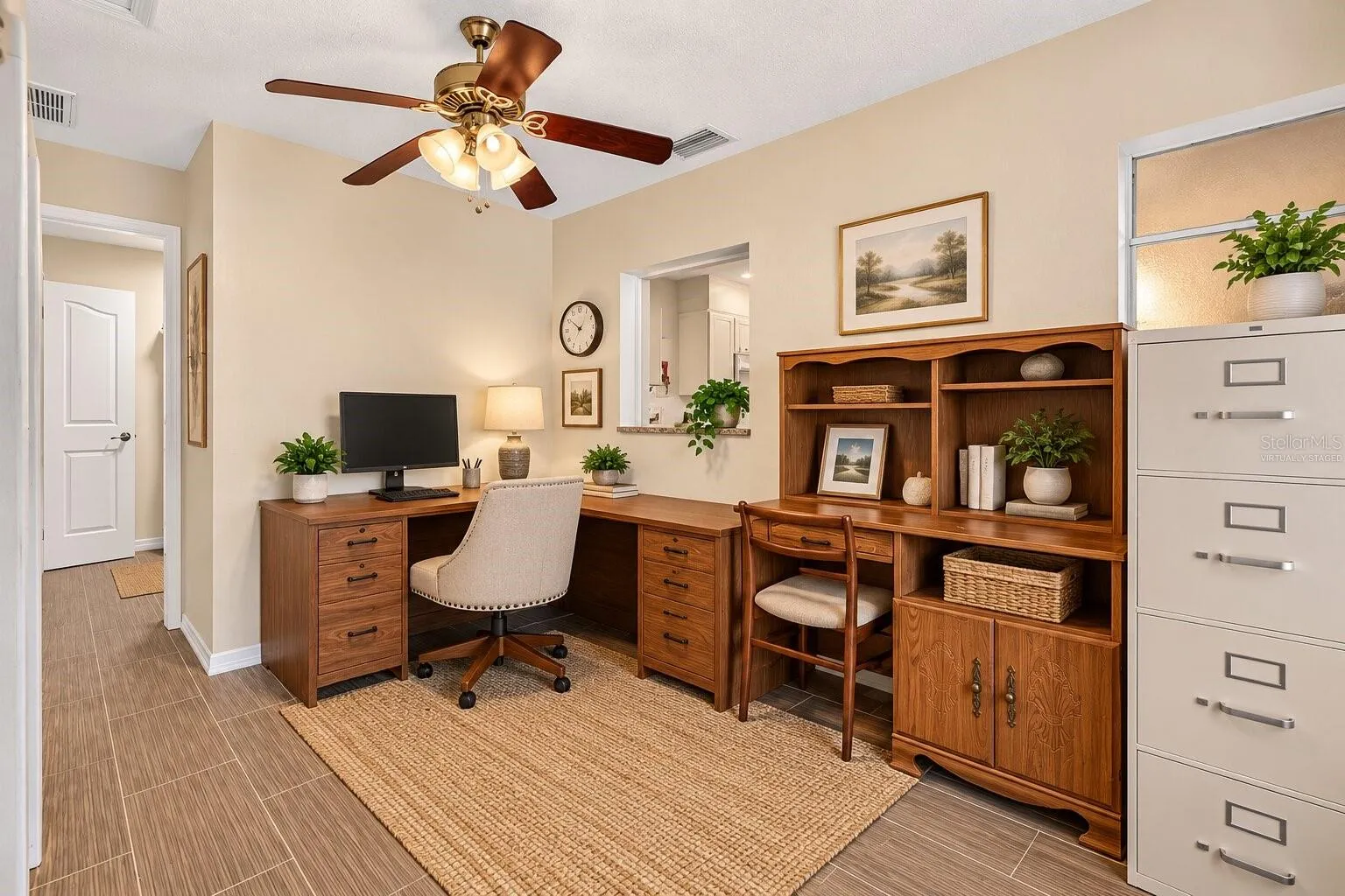 Virtually Staged Inlaw suite 2nd Bedroom/Office
