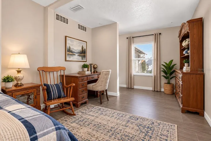 Virtually Staged Primary Bedroom