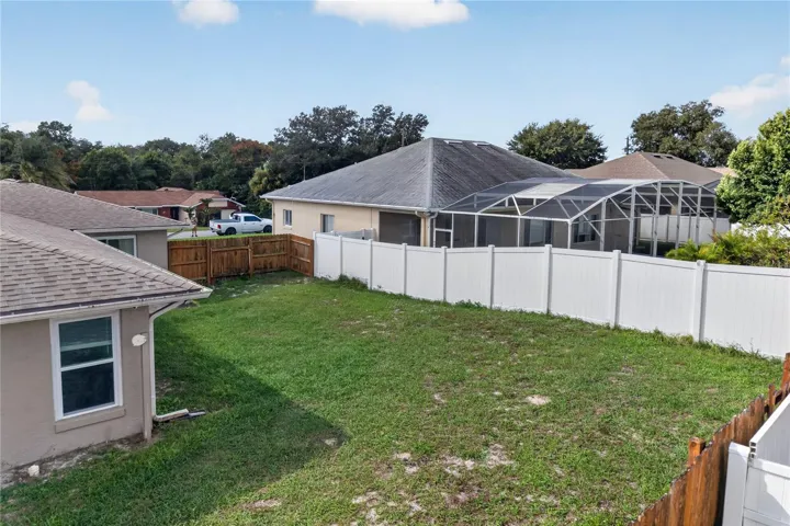 Fenced Backyard