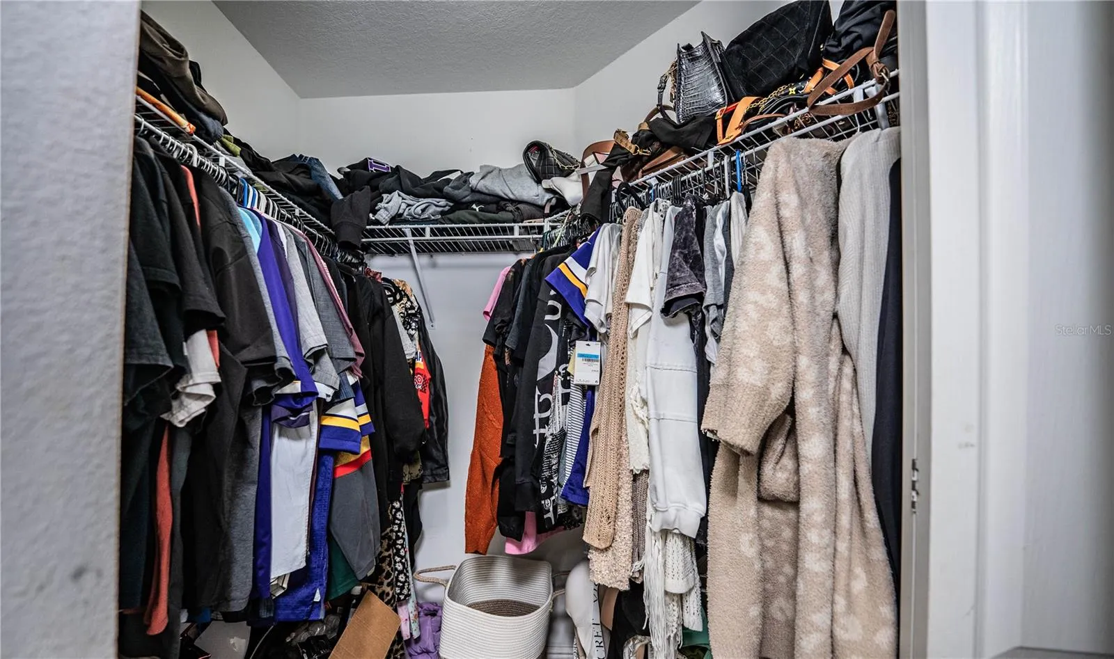 Primary walk in closet