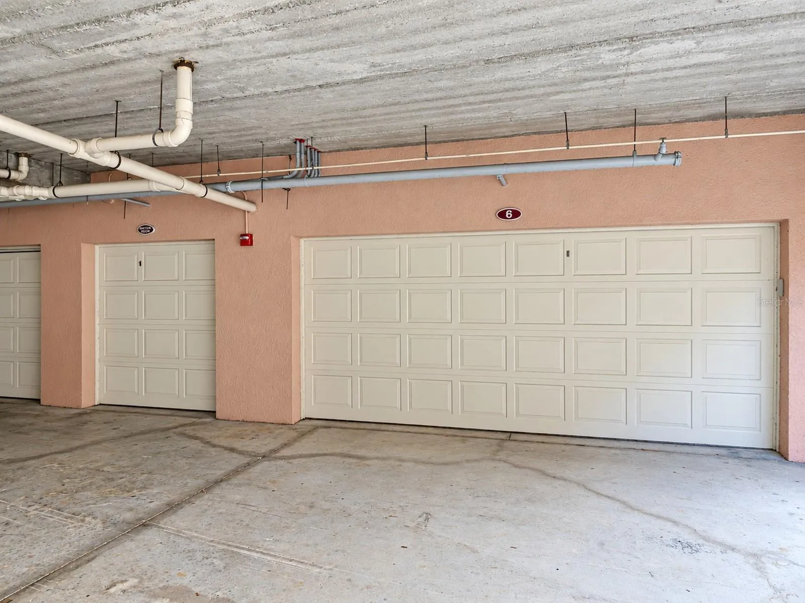 Three garage suites included