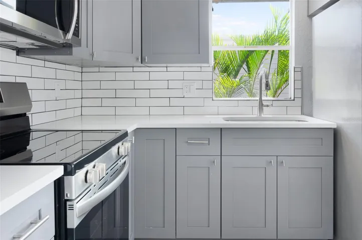 Kitchen new stainless Range