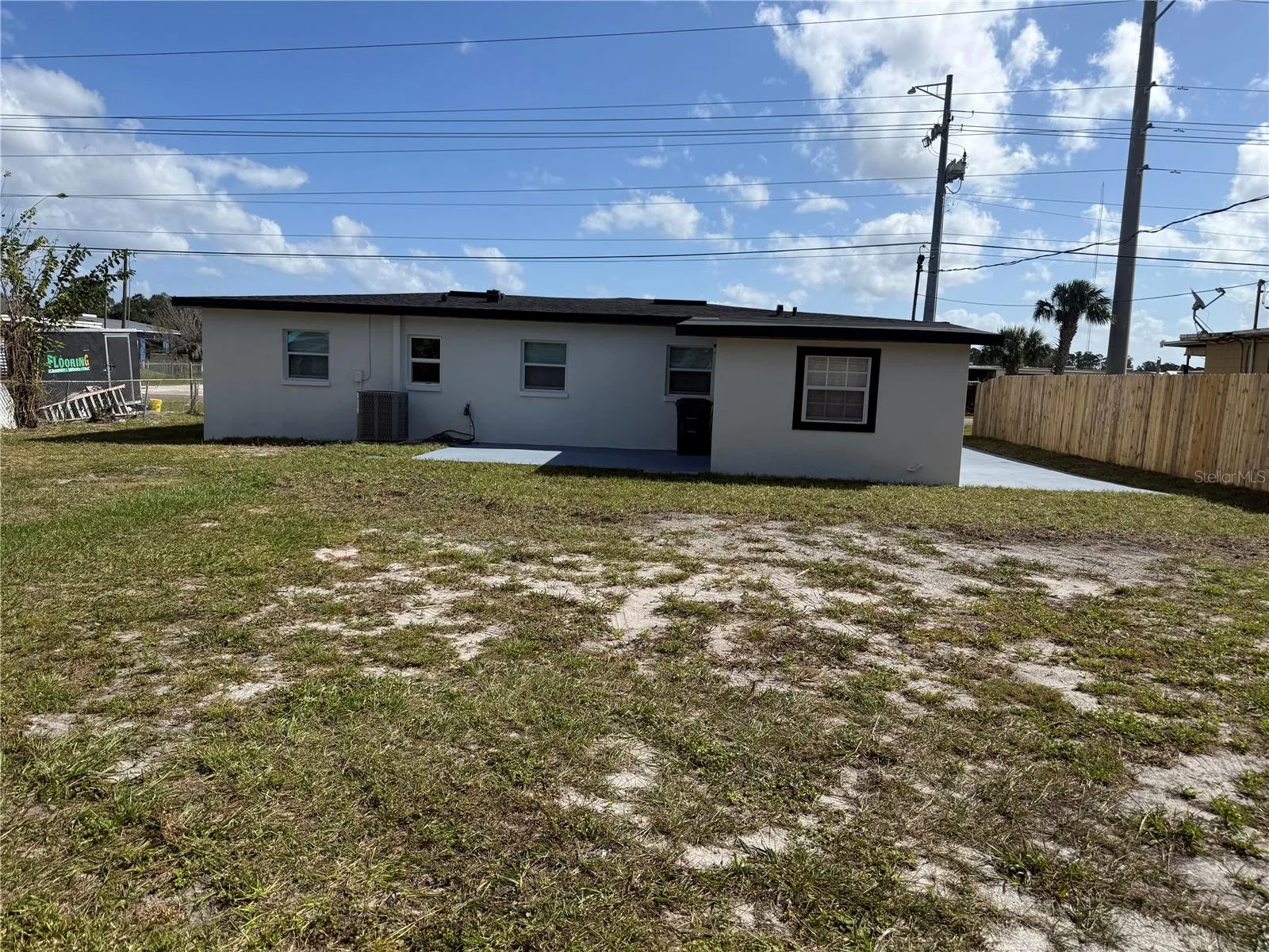 Back of the house