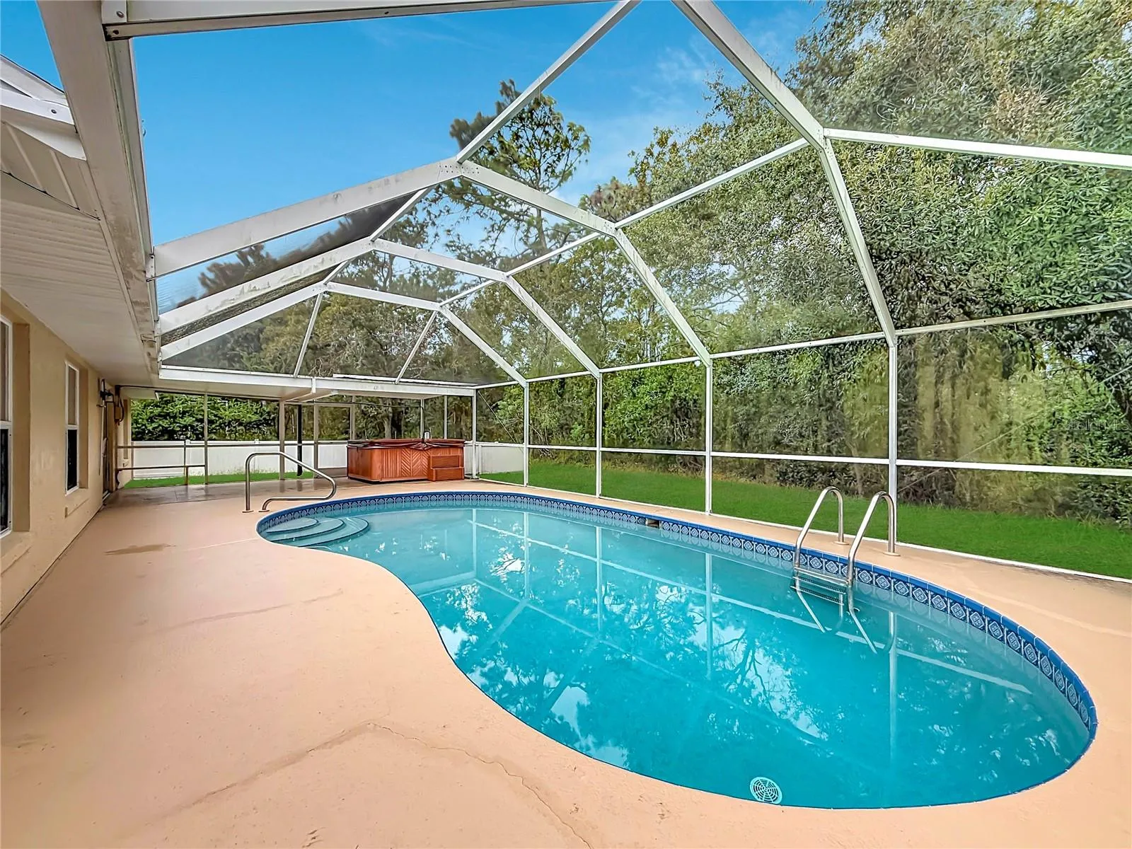 Your private pool brings vacation days home.
