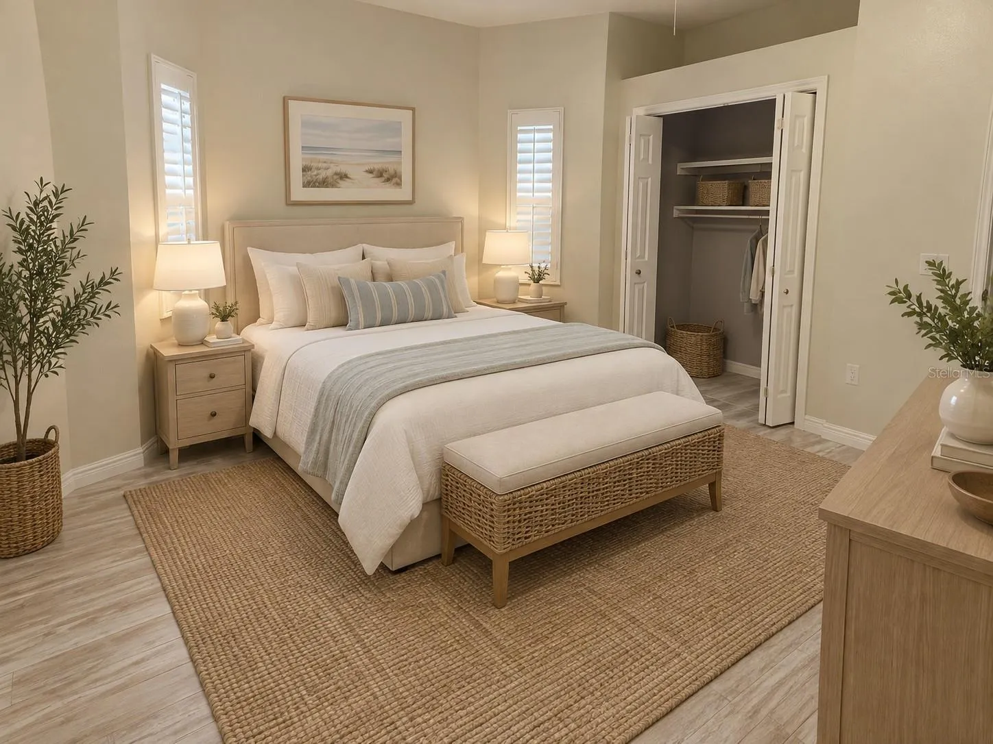 Bedroom 2 Staged