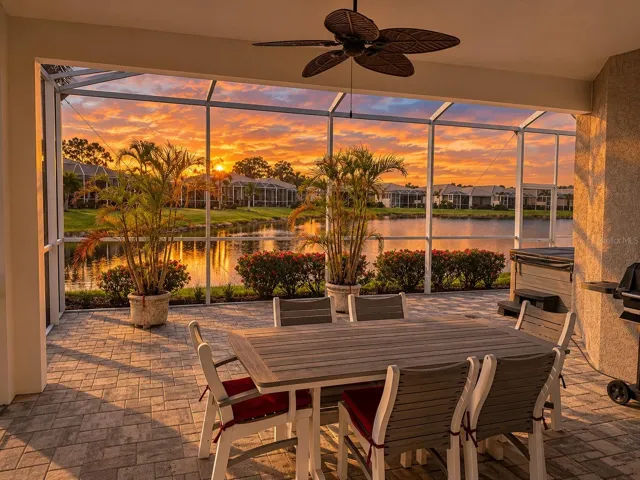 Oversized Lanai with Lake View