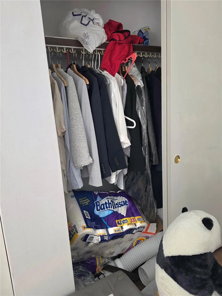 Double Closet in Primary Bedroom