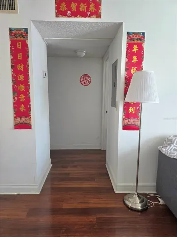 Entrance to Bedrooms from Living Room
