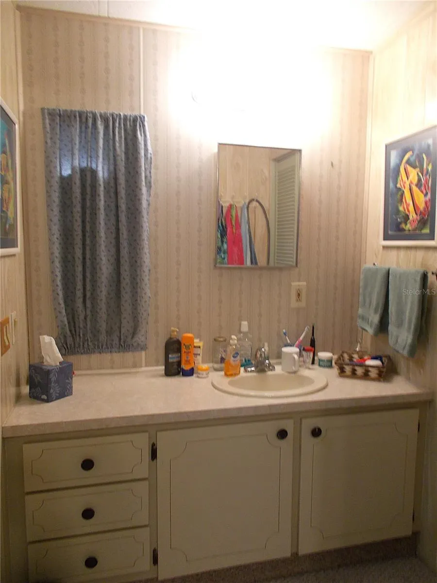 Ensuite bathroom vanity