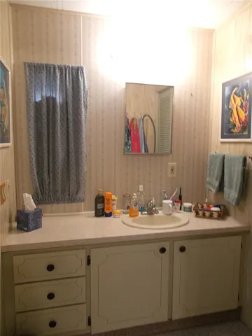 Ensuite bathroom vanity