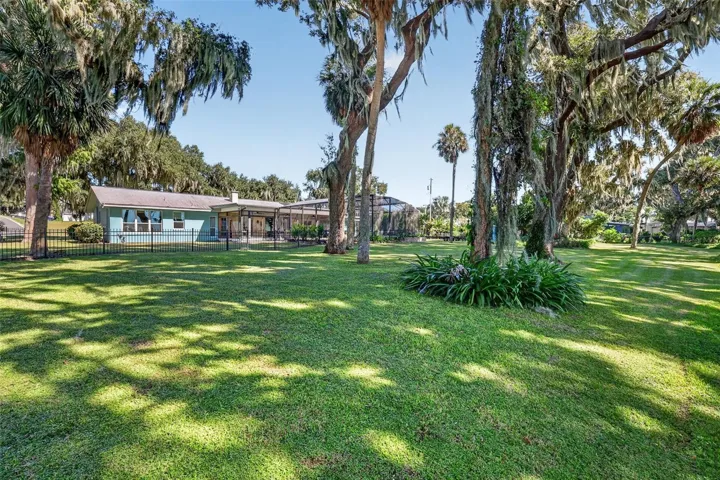 Back of property