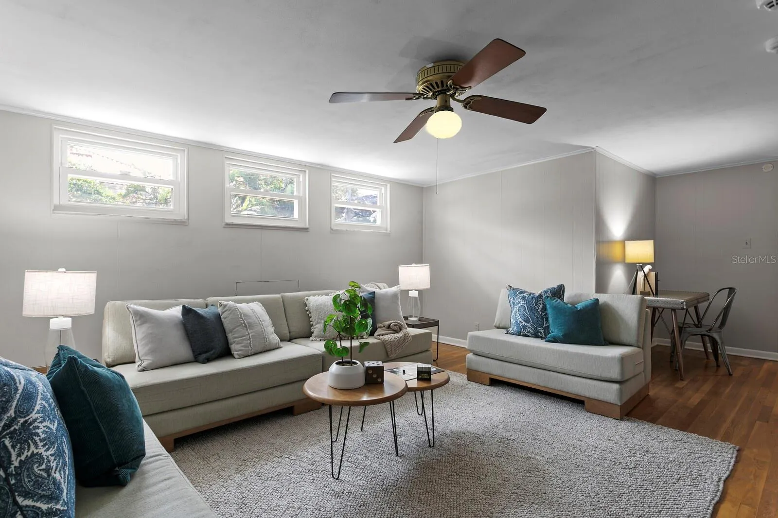 Upstairs bonus room.