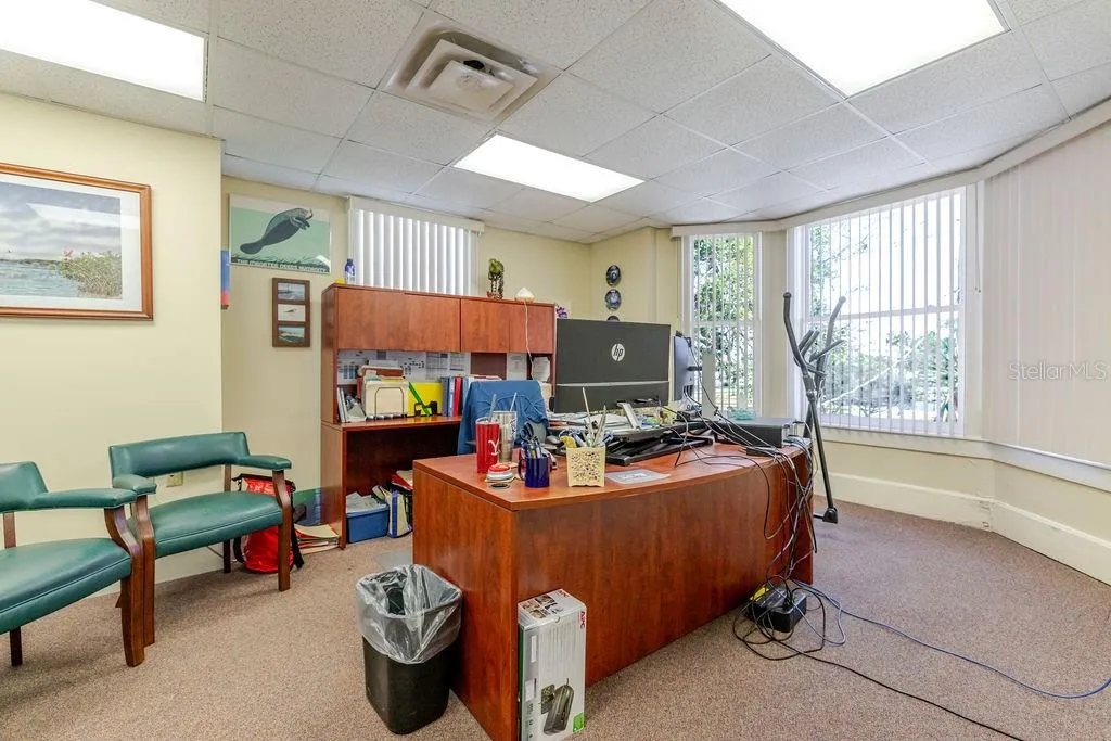 Second floor office with views of the Halifax Harbor Marina.