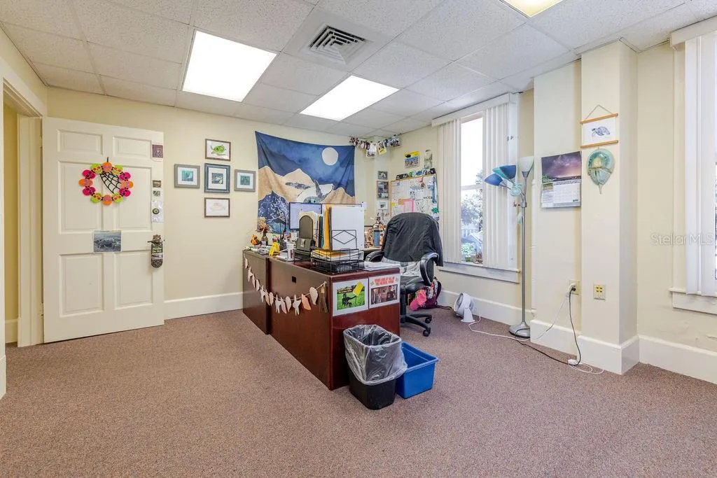Second floor office.