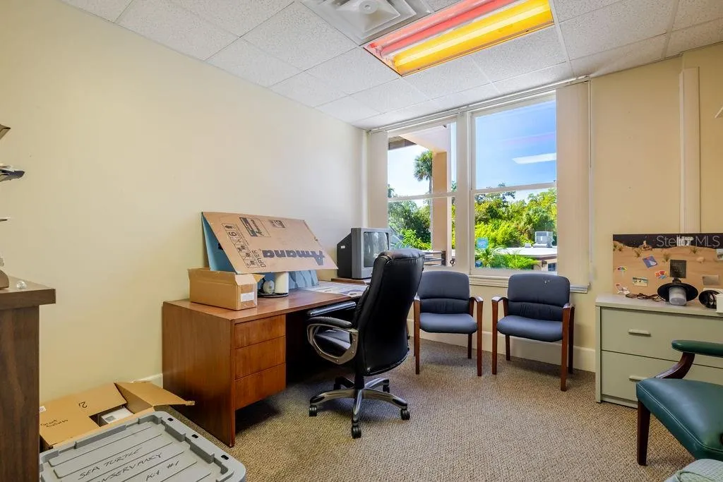 Second floor office.