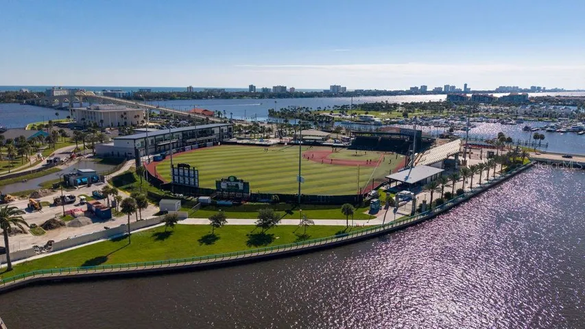 Jackie Robinson Ballpark and City Island Park just three blocks away.