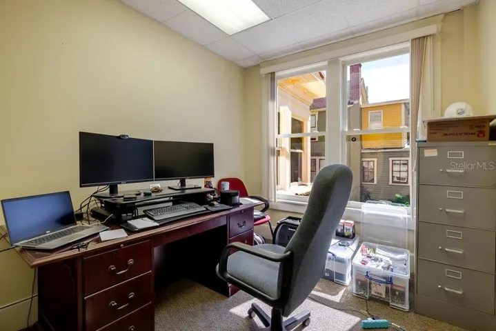 First floor office.