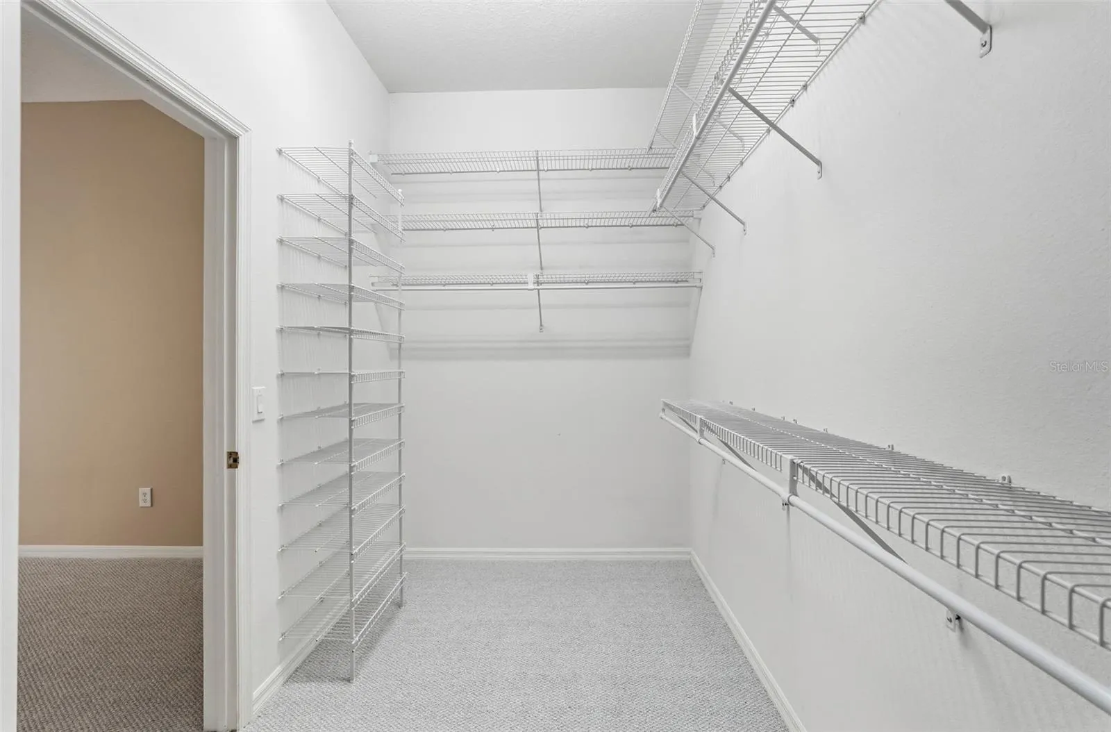 Large walk in closet