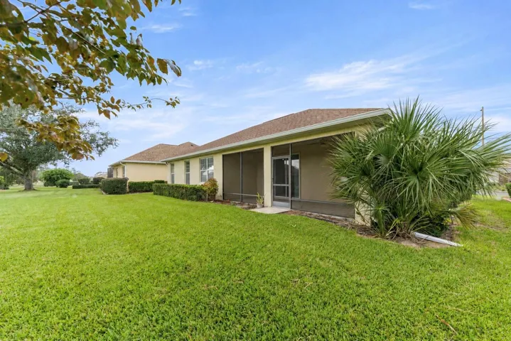 Rear View of Home