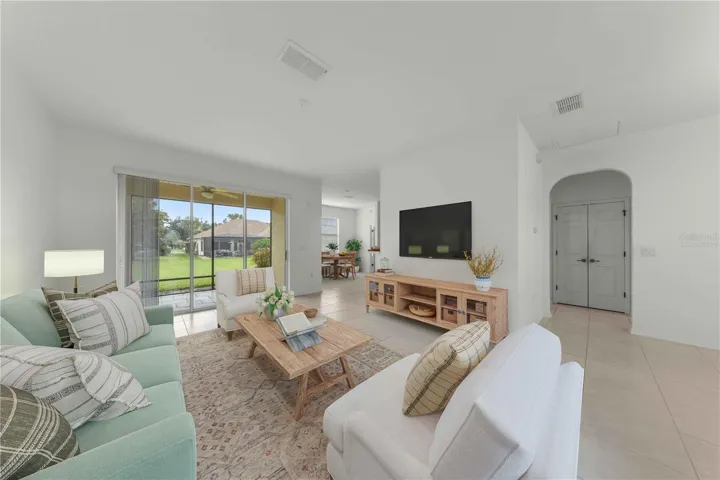 Living Room View-Virtually Staged
