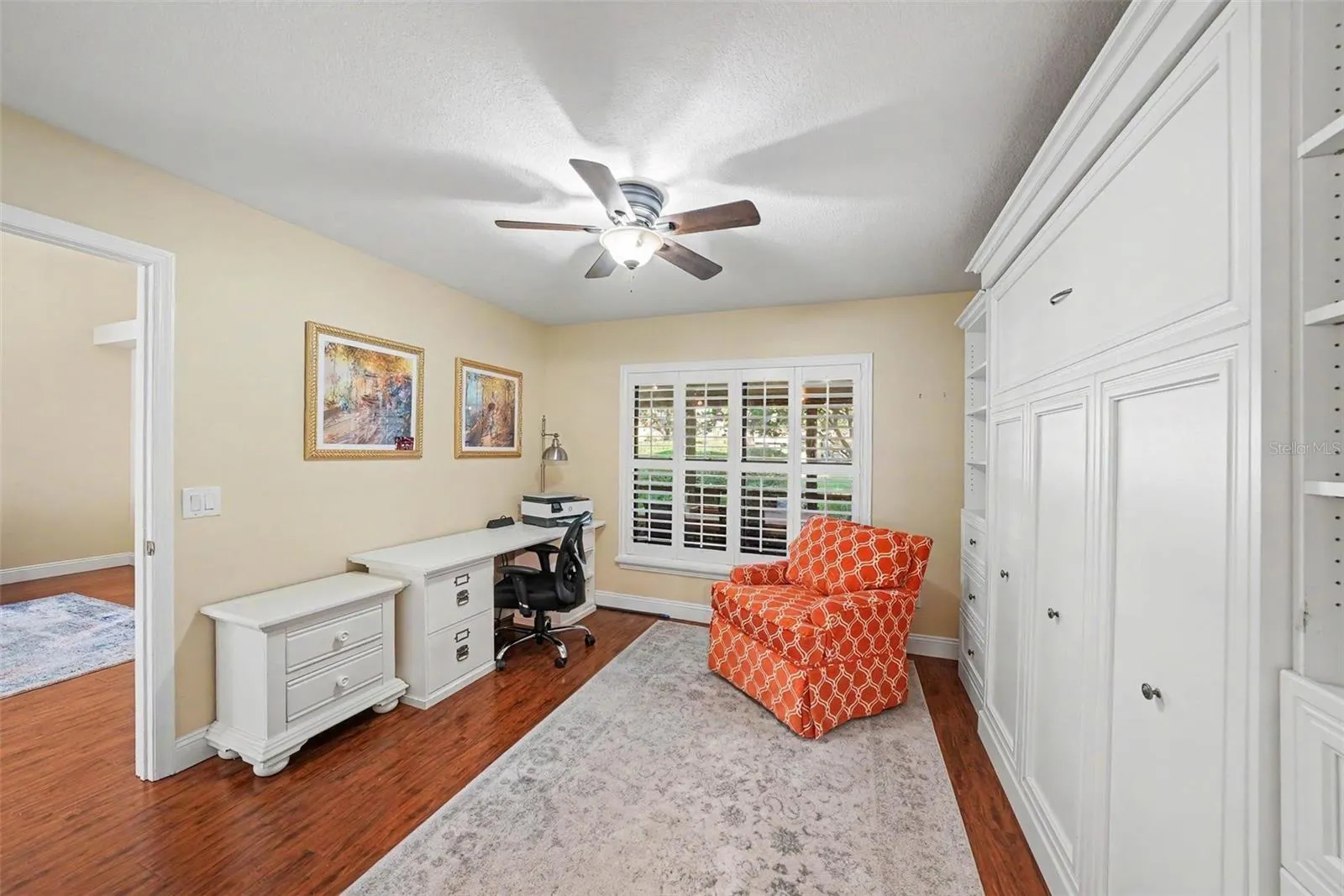 3rd Bedroom with Built-in