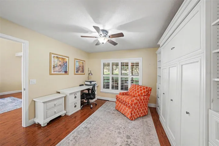 3rd Bedroom with Built-in