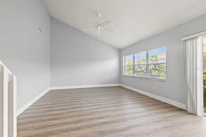 Second level primary suite