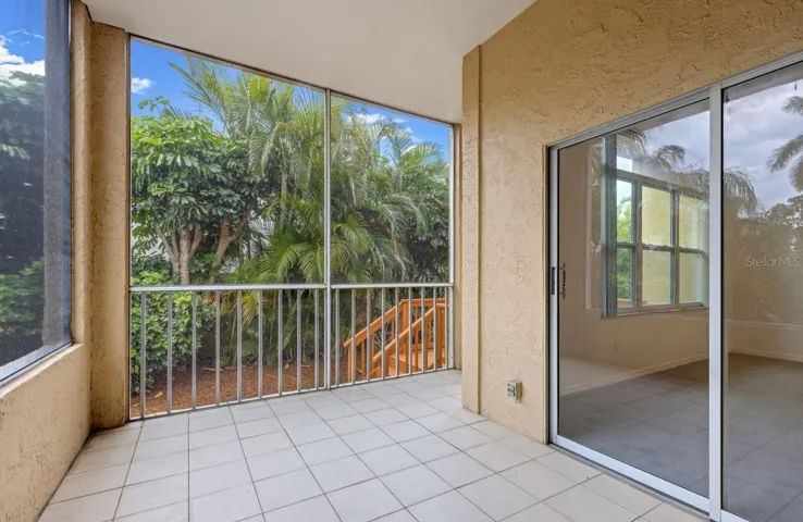 Covered patio