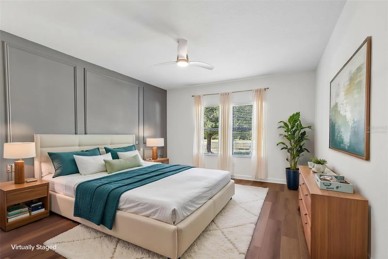 Primary Suite - Virtually Staged
