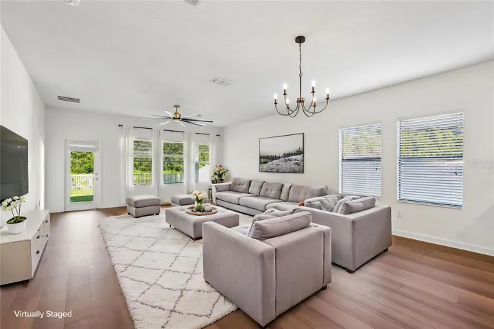 Family Room - Virtually Staged