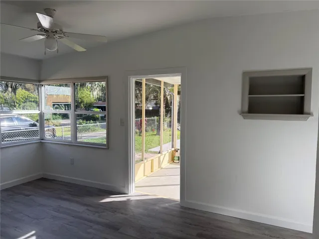 Entrance to porch