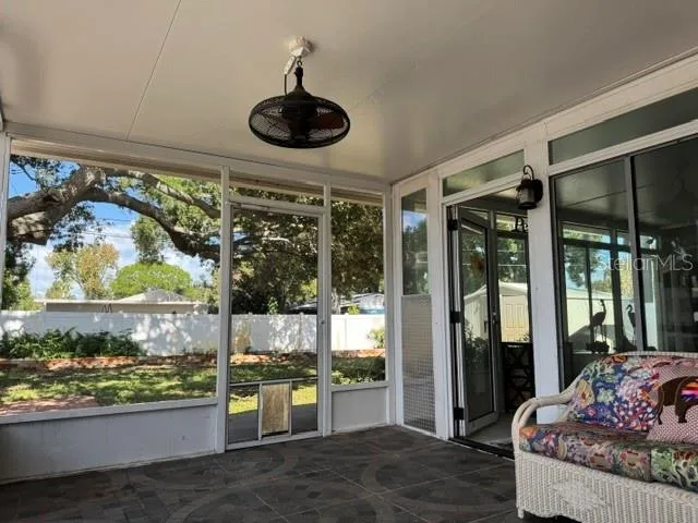 Screened porch