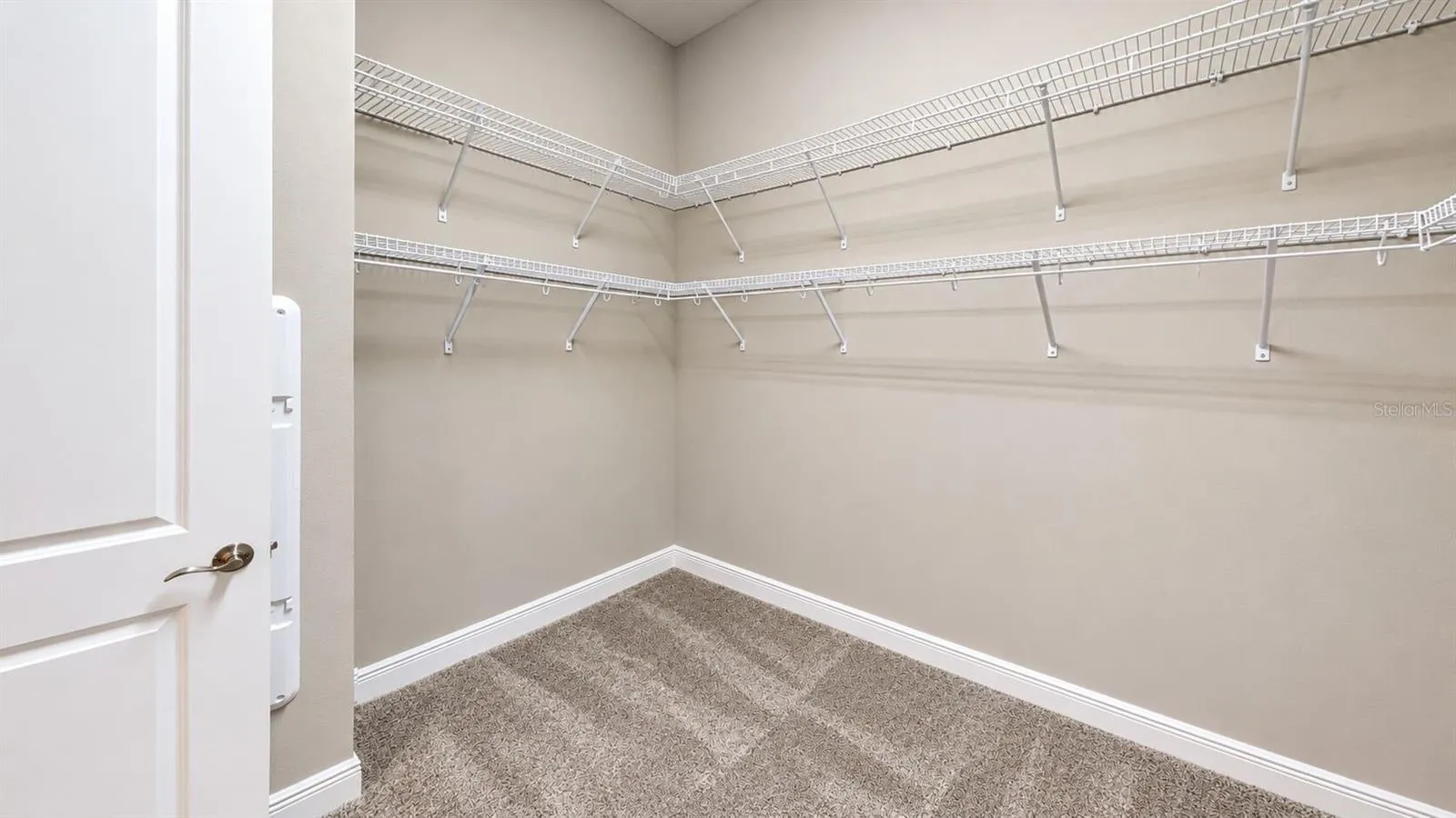 Primary walk-in closet