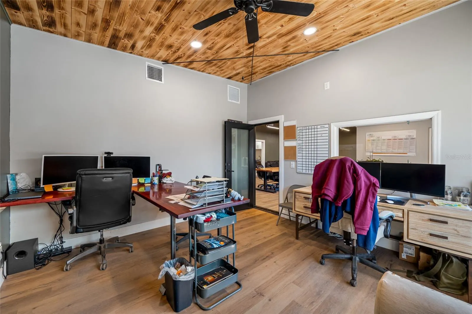 Office to the left of front entry