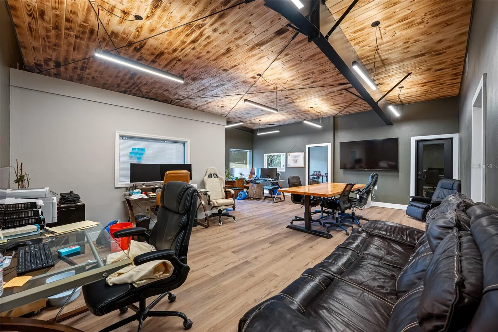 Large open office space in Unit 1