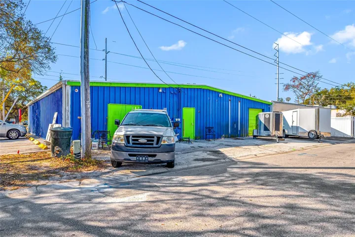 Back of property Warehouse Entrance