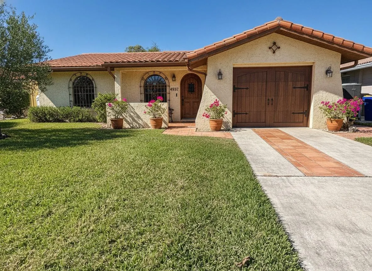 Virtually changed front of home - This is an example converting to a new look -  change the front.  Easy change!!