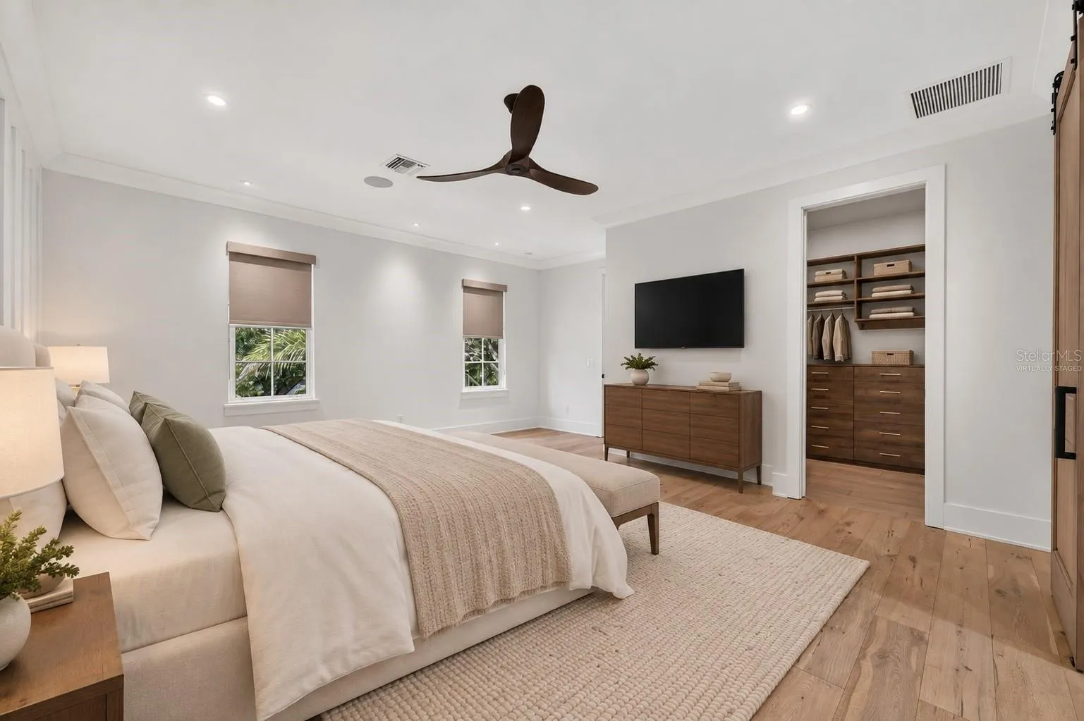 Primary bedroomVirtually Staged