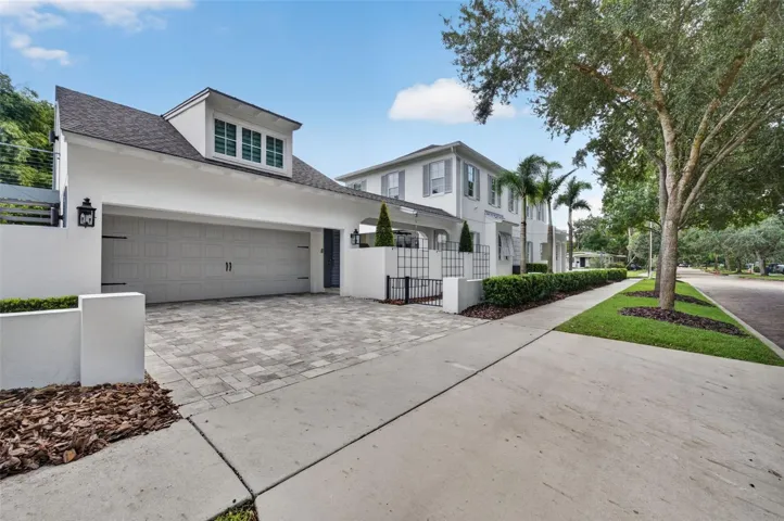 Two-car garage